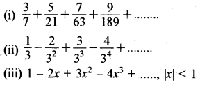 RBSE Solutions for Class 11 Maths Chapter 8 अनुक्रम, श्रेढ़ी तथा श्रेणी Ex 8.5