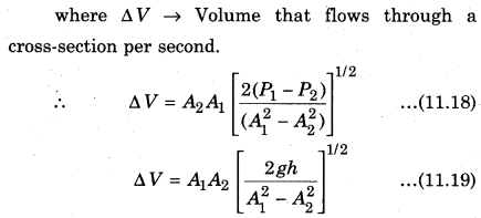 RBSE Solutions for Class 11 Physics Chapter 11 Fluids