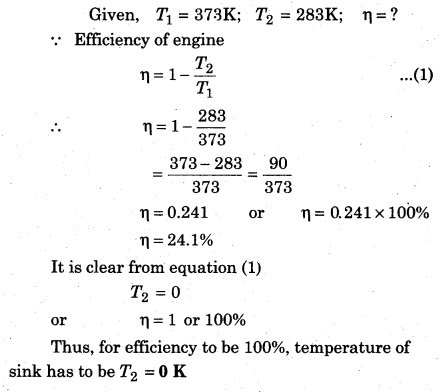 RBSE Solutions for Class 11 Physics Chapter 13 Thermodynamics