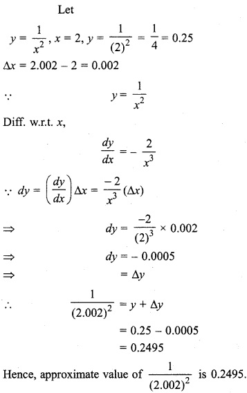 RBSE Solutions for Class 12 Maths Chapter 8 Application of Derivatives Ex 8.4