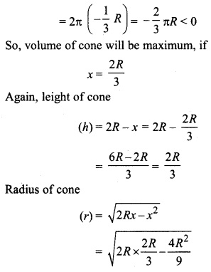 RBSE Solutions for Class 12 Maths Chapter 8 Application of Derivatives Miscellaneous Exercise