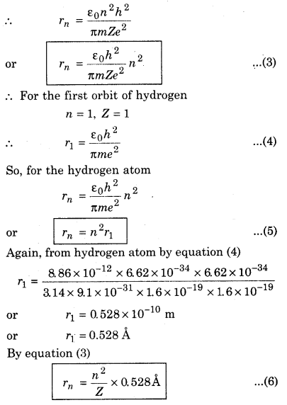 RBSE Solutions for Class 12 Physics Chapter 14 Atomic Physics 35