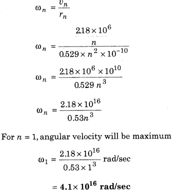 RBSE Solutions for Class 12 Physics Chapter 14 Atomic Physics 54