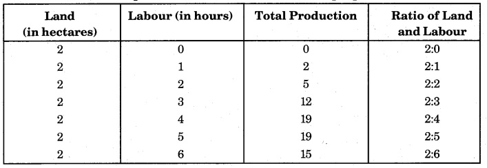 RBSE Solutions for Class 12 Economics Chapter 6 Production Function