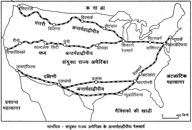 RBSE Solutions for Class 12 Geography Chapter 10 विश्व: परिवहन एवं संचार img-10