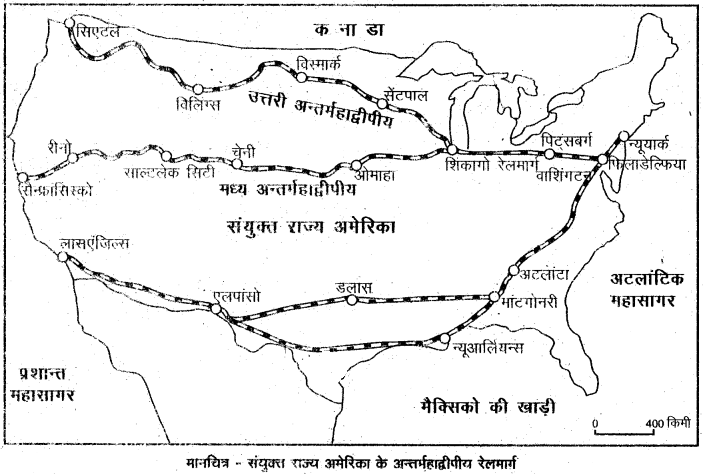 RBSE Solutions for Class 12 Geography Chapter 10 विश्व: परिवहन एवं संचार img-5