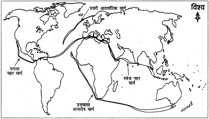 RBSE Solutions for Class 12 Pratical Geography मानचित्रावली img-10