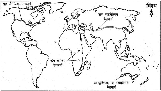 RBSE Solutions for Class 12 Pratical Geography मानचित्रावली img-9