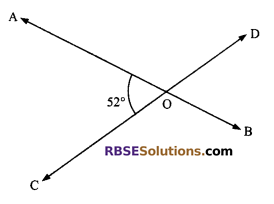 RBSE Solutions for Class 9 Maths Chapter 5 Plane Geometry and Line and Angle Ex 5.1