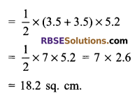 RBSE Solutions for Class 9 Maths Chapter 11 Area of Plane Figures Ex 11.2