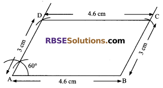 RBSE Solutions for Class 9 Maths Chapter 9 Quadrilaterals Ex 9.4