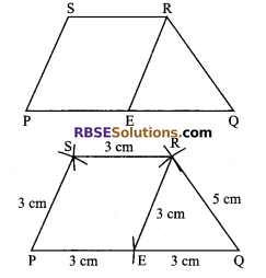 RBSE Solutions for Class 9 Maths Chapter 9 Quadrilaterals Ex 9.5