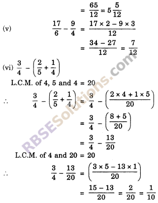 RBSE Solutions for Class 6 Maths Chapter 5 Fractions Ex 5.5 image 3
