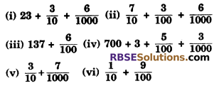 RBSE Solutions for Class 6 Maths Chapter 6 Decimal Numbers Ex 6.2 image 2