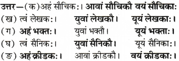 RBSE Solutions for Class 6 Sanskrit Chapter 6 सर्वनाम-शब्दप्रयोगः (अस्मद्-युष्मद्) 2