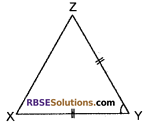 RBSE Solutions for Class 7 Maths Chapter 10 Construction of Triangles Additional Questions