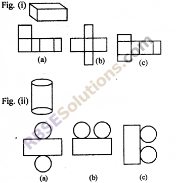 RBSE Solutions for Class 7 Maths Chapter 12 Visualizing Solid Shapes Ex 12.1 - 4