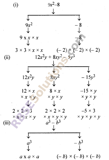 RBSE Solutions for Class 7 Maths Chapter 13 Algebraic Expression Ex 13.1