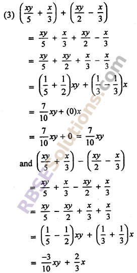 RBSE Solutions for Class 7 Maths Chapter 13 Algebraic Expression In Text Exercise