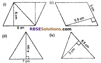 RBSE Solutions for Class 7 Maths Chapter 16 Perimeter and Area Ex 16.2