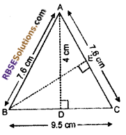 RBSE Solutions for Class 7 Maths Chapter 16 Perimeter and Area Ex 16.2