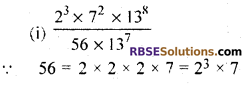 RBSE Solutions for Class 7 Maths Chapter 5 Powers and Exponents Ex 5.2