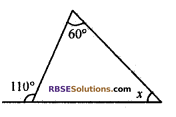 RBSE Solutions for Class 7 Maths Chapter 8 Triangle and its Properties Additional Questions