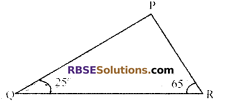 RBSE Solutions for Class 7 Maths Chapter 8 Triangle and its Properties Additional Questions