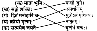 RBSE Solutions for Class 6 Sanskrit Chapter 16 सूक्तयः है 1
