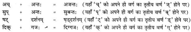 RBSE Class 10 Sanskrit व्याकरणम् सन्धिः image 13 a