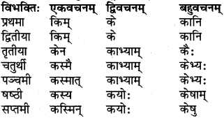 RBSE Class 6 Sanskrit परिशिष्टम् 17