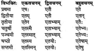 RBSE Class 6 Sanskrit परिशिष्टम् 20