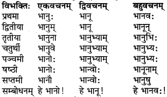 RBSE Class 6 Sanskrit परिशिष्टम् 8