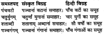 RBSE Class 6 Sanskrit व्याकरण समास 9