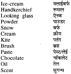 RBSE Class 8 English Useful Words of Daily Use 18