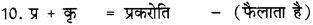 RBSE Class 8 Sanskrit व्याकरण उपसर्ग - 2