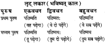 RBSE Class 8 Sanskrit व्याकरण धातु-रूपाणि - 2