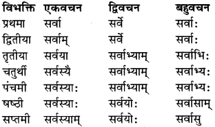 RBSE Class 9 Sanskrit व्याकरण रूप-प्रकरणम् 33
