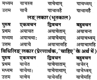 RBSE Class 9 Sanskrit व्याकरण रूप-प्रकरणम् 74