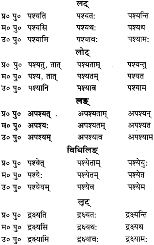 RBSE Class 9 Sanskrit व्याकरणम् 45