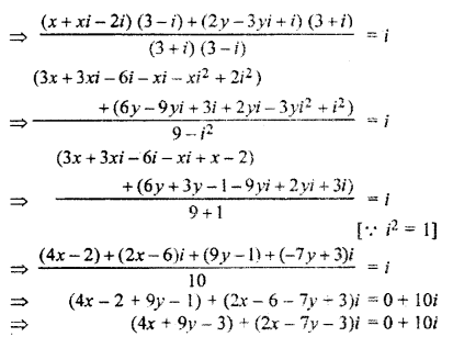 RBSE Solutions for Class 11 Maths Chapter 5 Complex Numbers Ex 5.1 13