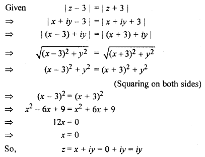 RBSE Solutions for Class 11 Maths Chapter 5 Complex Numbers Miscellaneous Exercise 6