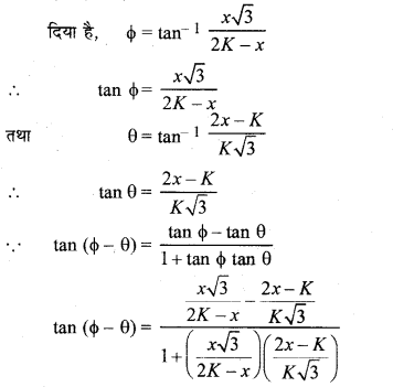 RBSE Solutions for Class 12 Maths Chapter 2 Additional Questions 30