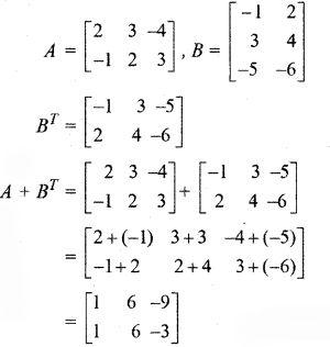 RBSE Solutions for Class 12 Maths Chapter 3 Additional Questions 21
