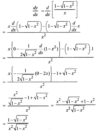 RBSE Solutions for Class 12 Maths Chapter 7 अवकलन Ex 7.1 9