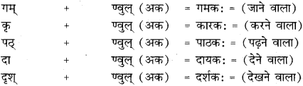 RBSE Class 11 Sanskrit व्याकरणम् प्रत्यय ज्ञानम् 25