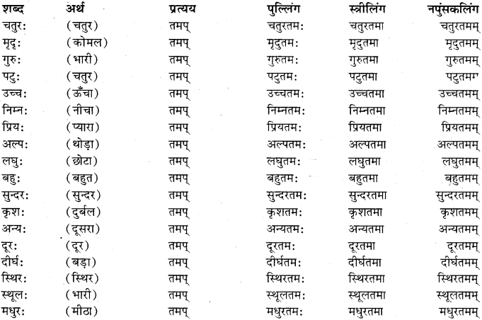 RBSE Class 11 Sanskrit व्याकरणम् प्रत्यय ज्ञानम् 40