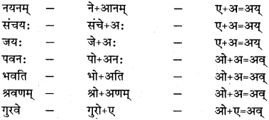 RBSE Class 11 Sanskrit व्याकरणम् सन्धि प्रकरणम् 13