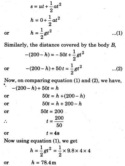 RBSE Solutions for Class 11 Physics Chapter 3 Kinematics 31
