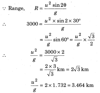 RBSE Solutions for Class 11 Physics Chapter 3 Kinematics 40